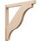 Ekena Millwork 5 1/2-in W x 48-in D x 48-in H Funston Block Rough Cedar Woodgrain TimberThane Outlooker, Primed Tan OUTUR055X48X48FST44RCPR - alternate 1